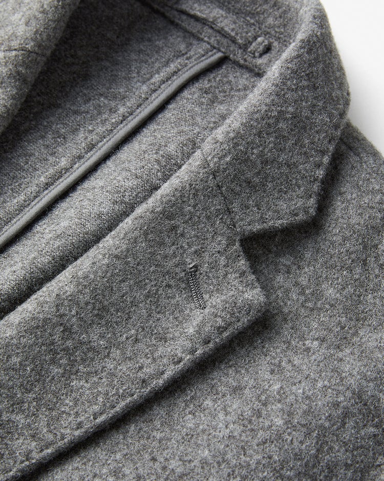 肩周り快適設計ジャケット・ふんわりソフト生地 詳細画像 チャコール 2