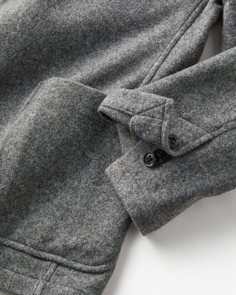 肩周り快適設計ジャケット・ふんわりソフト生地 詳細画像 チャコール 3