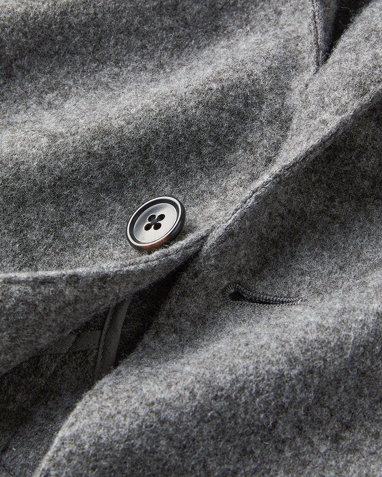 肩周り快適設計ジャケット・ふんわりソフト生地 詳細画像 チャコール 6