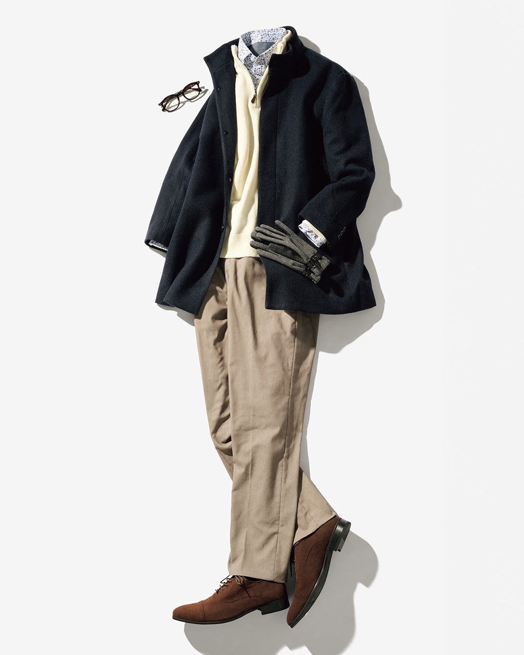 メンズ コート（ネイビー）一覧/40代50代からのファッション通販 DoCLASSE