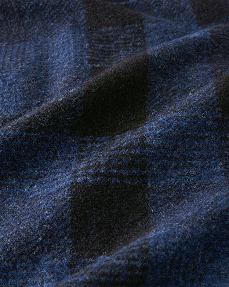 ウール混ぬくもりシャツジャケット 詳細画像 ネイビーチェック 2