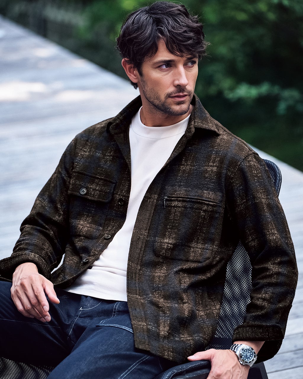 パコラバンヌ ブラウンジャケット ティゴラバイビームスデザイン TIGORA by BEAMS DESIGN