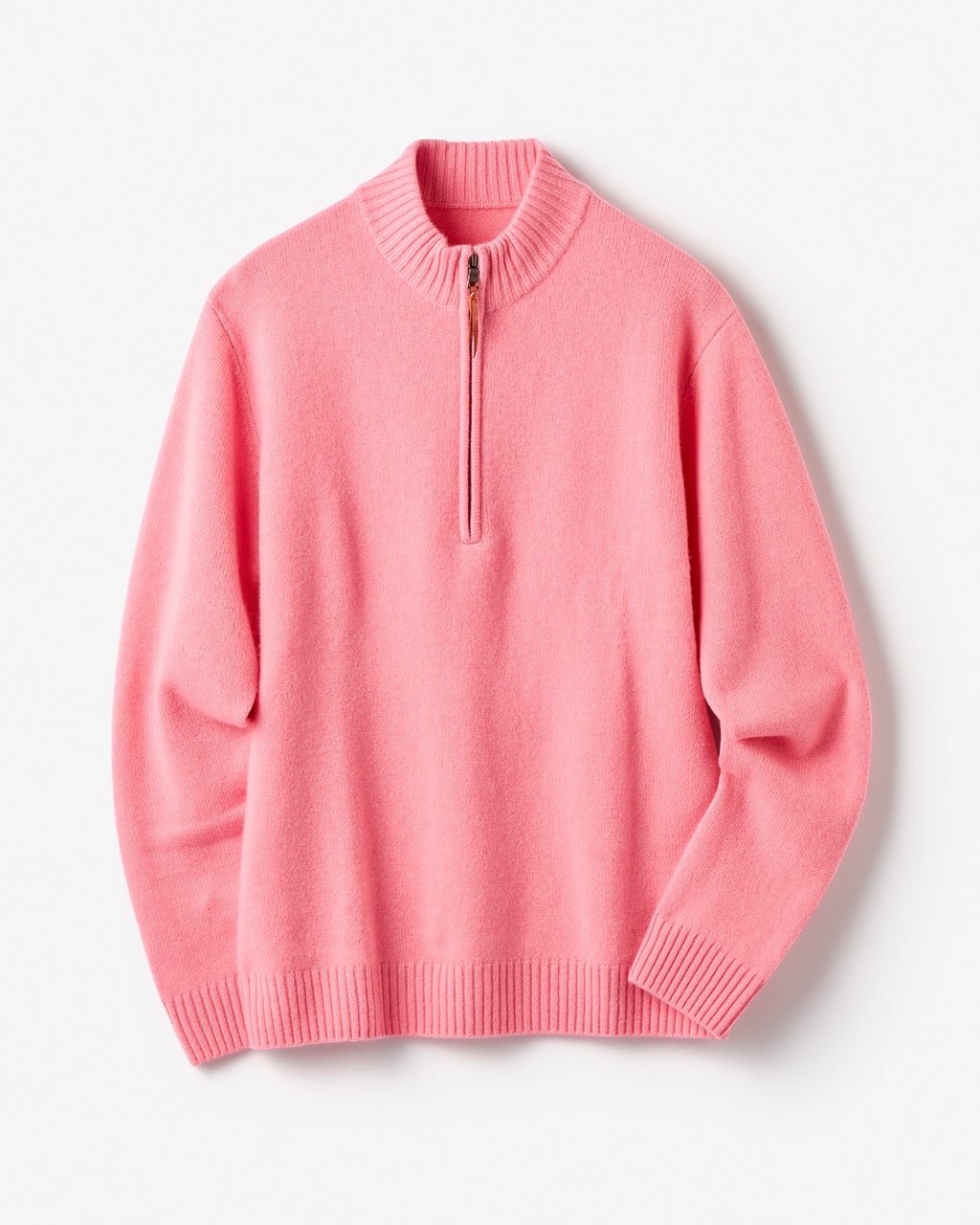 厳選ピュアカシミヤ・ハーフジップ/DoCLASSE