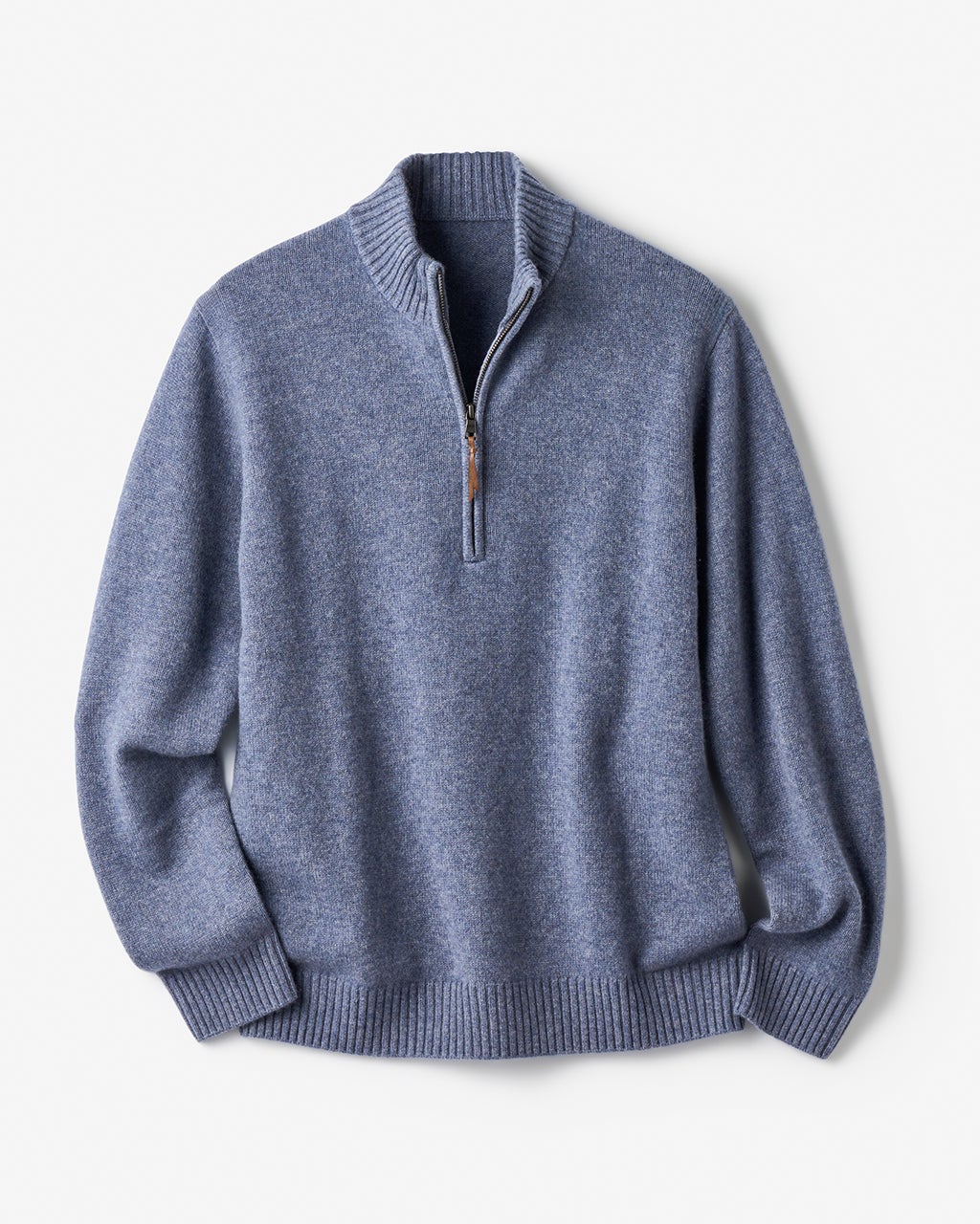 厳選ピュアカシミヤ・ハーフジップ/DoCLASSE