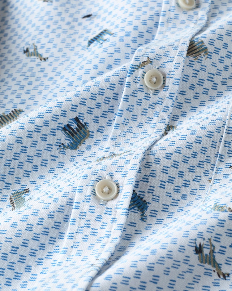 ピュアファイン・美色柄オックスシャツ半袖 詳細画像 アニマル5 3