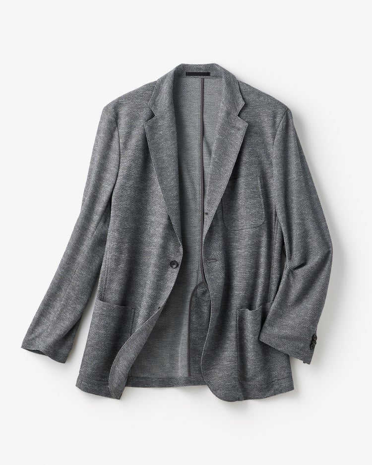 カネマサ日本の匠ジャージ・ジャケット 詳細画像 ダークグレー 1