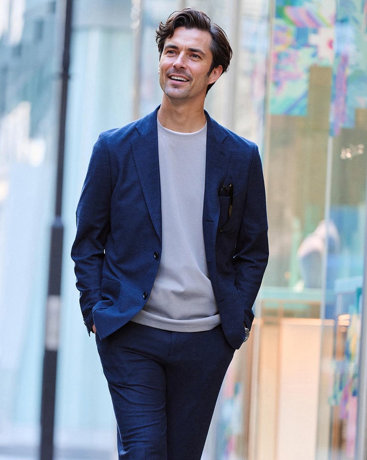 カネマサ日本の匠ジャージ・ジャケット 詳細画像 ネイビー 1