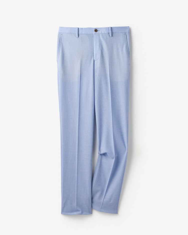 カネマサ日本の匠ジャージ・パンツ・ノータック 詳細画像 サックス 1