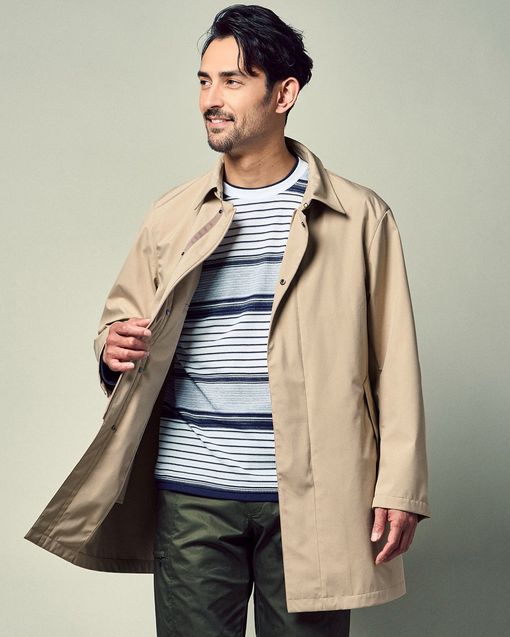 メンズ コート（ベージュ）一覧/40代50代からのファッション通販 DoCLASSE