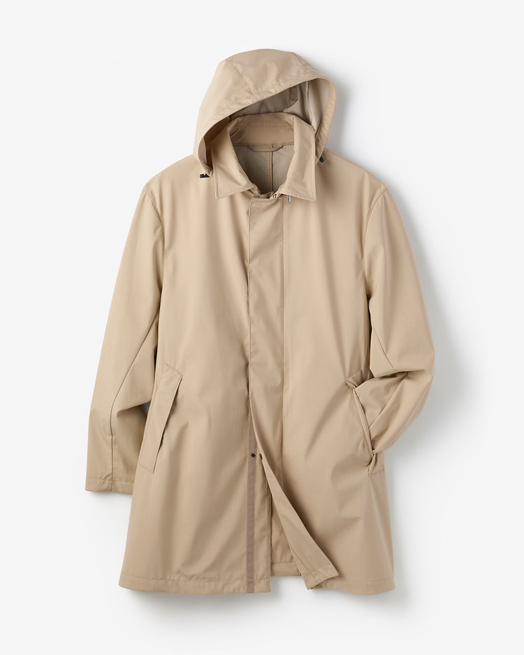 パフォーマンスX・フーデッドコート 詳細画像 ベージュ 1