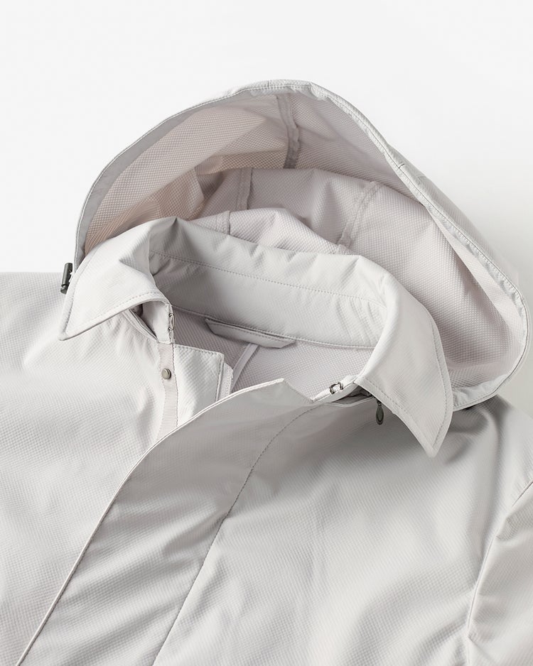 パフォーマンスX・フーデッドコート 詳細画像 ストーン 2