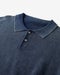 レトロウォッシュ綿100%ニットポロ 詳細画像
