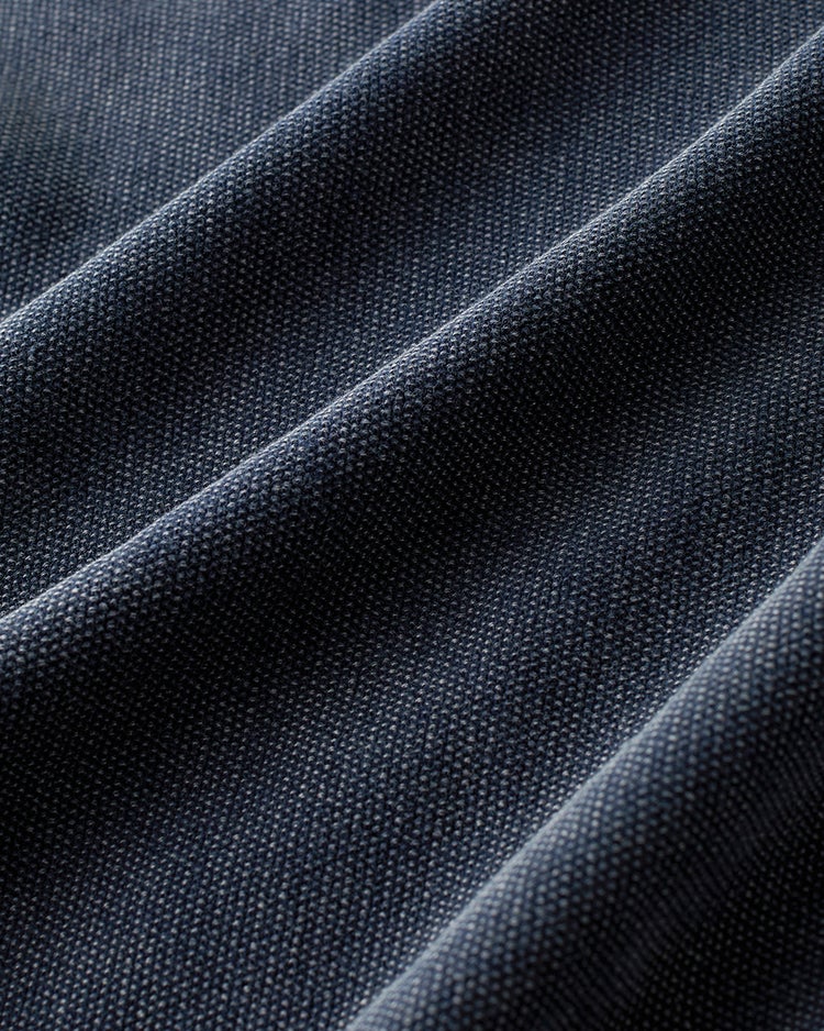 レトロウォッシュ綿100%ニットポロ 詳細画像 ネイビー 3