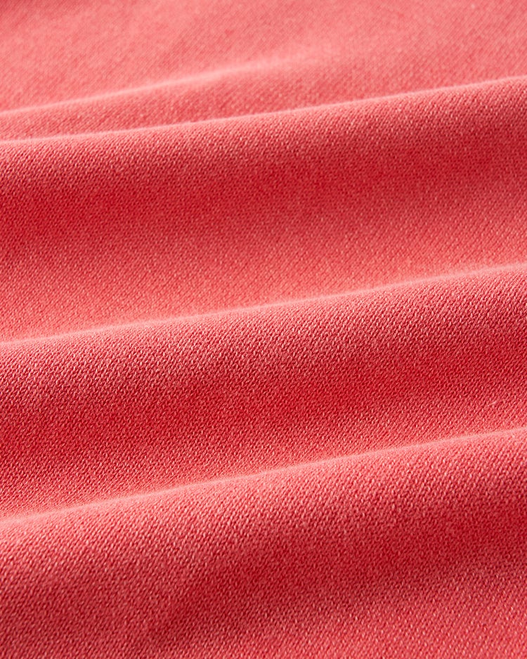 レトロウォッシュ綿100%ニットベスト 詳細画像 サーモンピンク 2