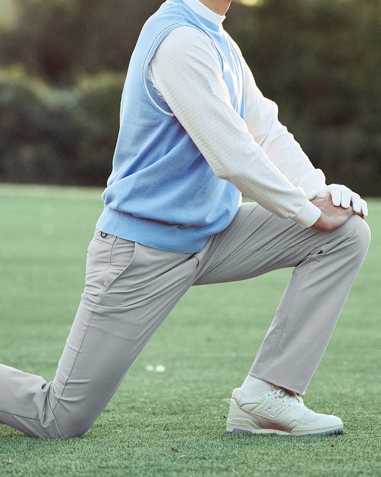 360&deg;動ける3Dゴルフパンツ＋高通気速乾 詳細画像 アイスグレー 1