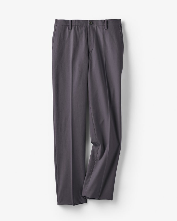 Doテンプパンツ・脚長テーパードノータック 詳細画像 チャコール 1