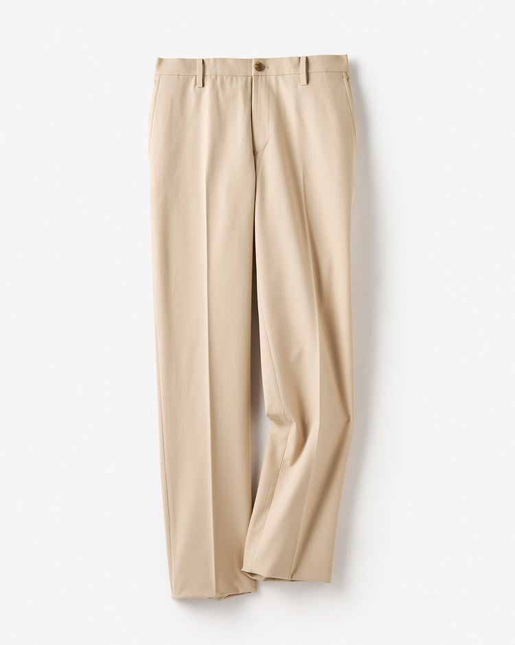 Doテンプパンツ・脚長テーパードノータック 詳細画像 ベージュ 1