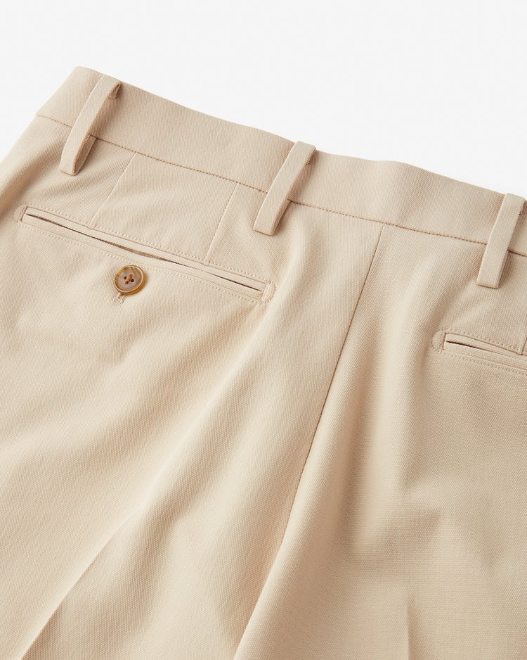 Doテンプパンツ・脚長テーパードノータック 詳細画像 ベージュ 5