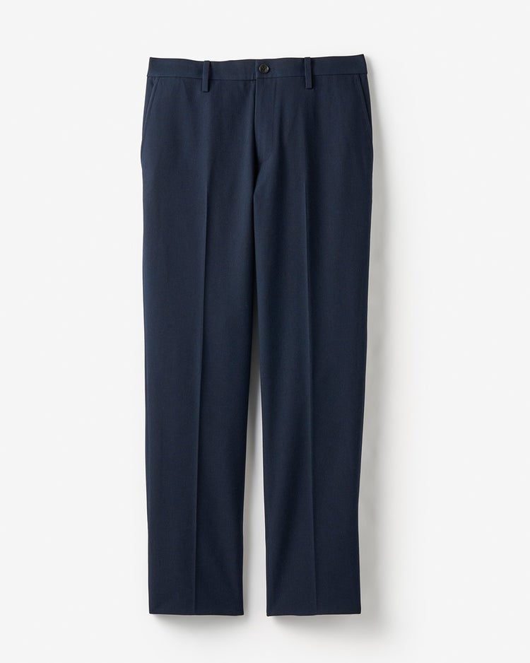 Doテンプパンツ・脚長テーパードノータック 詳細画像 ネイビー 3