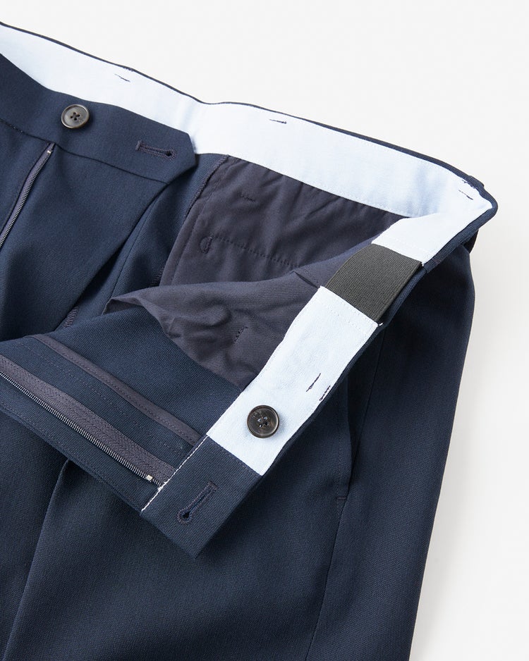 Doテンプパンツ・伸快適ウエストワンタック 詳細画像 ネイビー 3