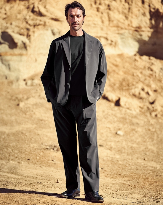 ７Days快適リラックスパンツワイドワンタック