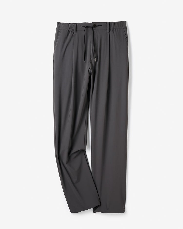 ７Days快適リラックスパンツワイドワンタック 詳細画像 チャコール 4