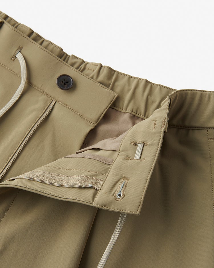 ７Days快適リラックスパンツワイドワンタック 詳細画像 ダークベージュ 3