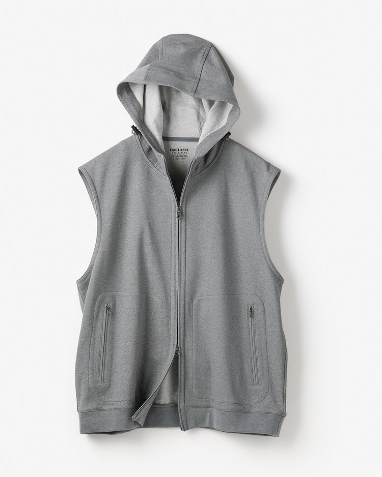 高弾性高強度T800ベスト 詳細画像 杢グレー 2