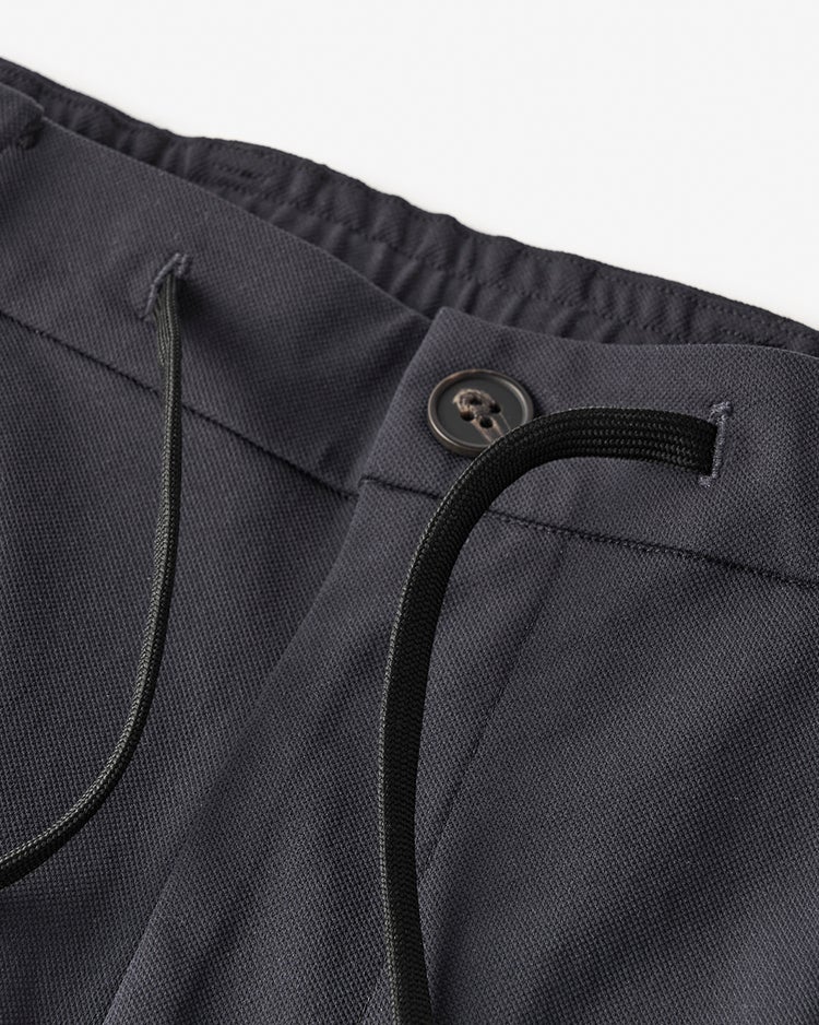 超伸縮T800ジャージ楽スラックス・ワンタック 詳細画像 チャコール 2