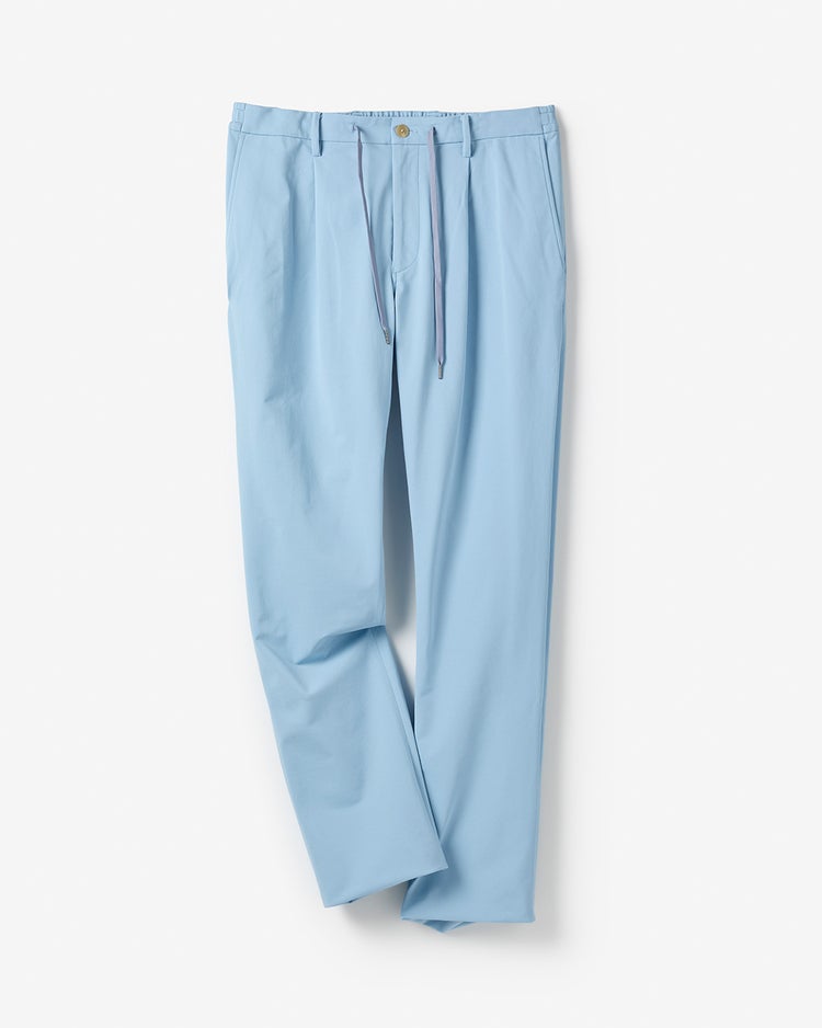 超伸縮T800ジャージ楽スラックス・ワンタック 詳細画像 スカイブルー 1