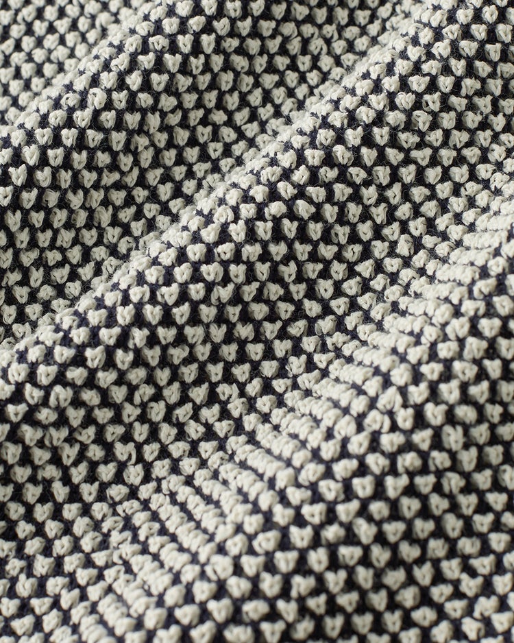 和紙ブレンド羽織りジャケット 詳細画像 ホワイトｘネイビー 2