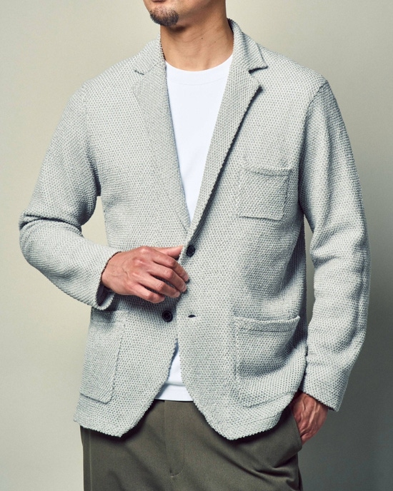 和紙ブレンド羽織りジャケット