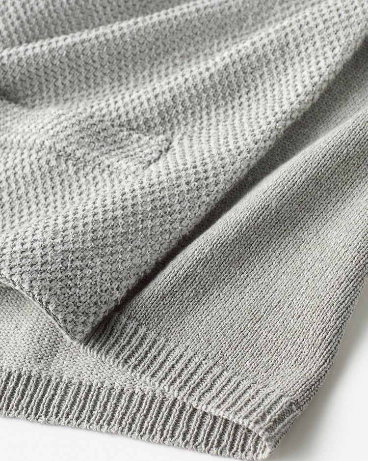 和紙ブレンド心地いいニットジレ 詳細画像 ライトグレー 4