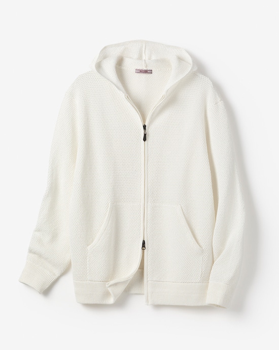 和紙ブレンドさらり爽快パーカ