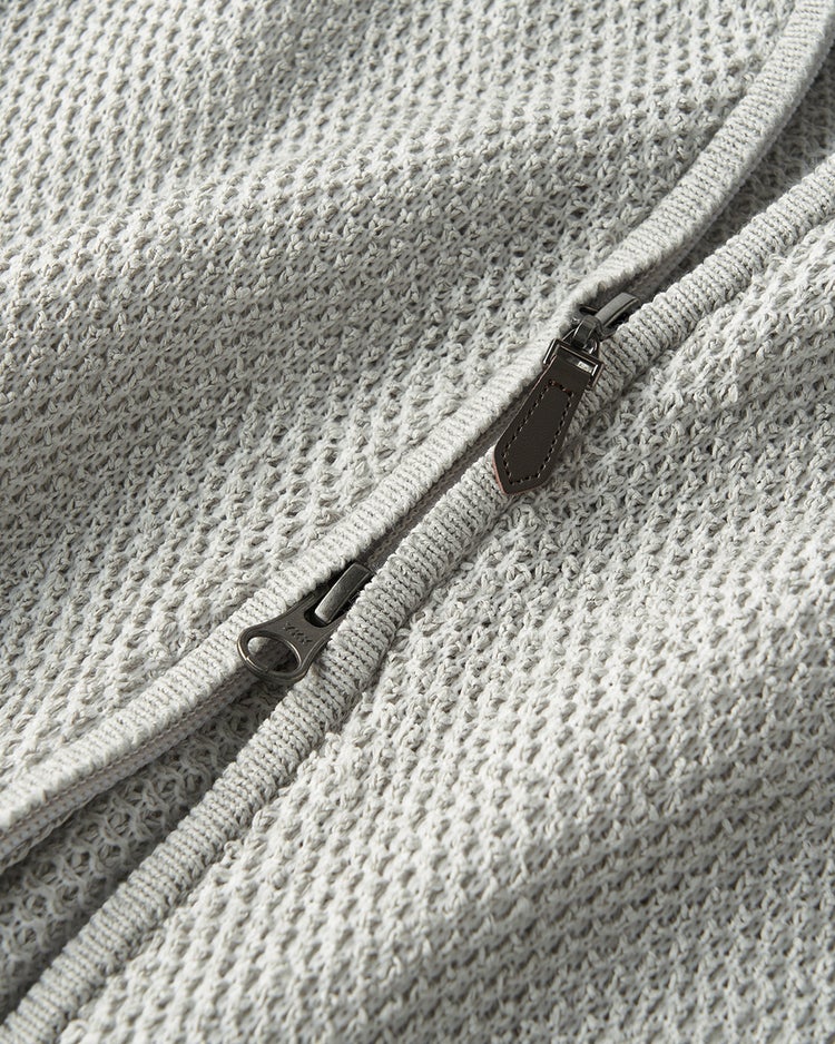 和紙ブレンドさらり爽快パーカ 詳細画像 ライトグレー 3