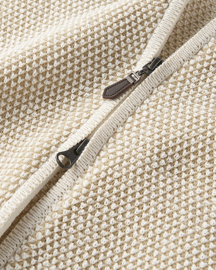 和紙ブレンドさらり爽快パーカ 詳細画像 ベージュ 2