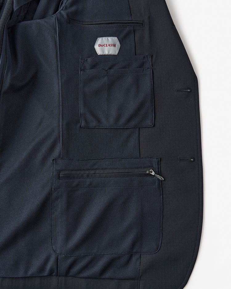 ナイロール近赤外線対策・遮熱ジャケット 詳細画像 ダークネイビー 3