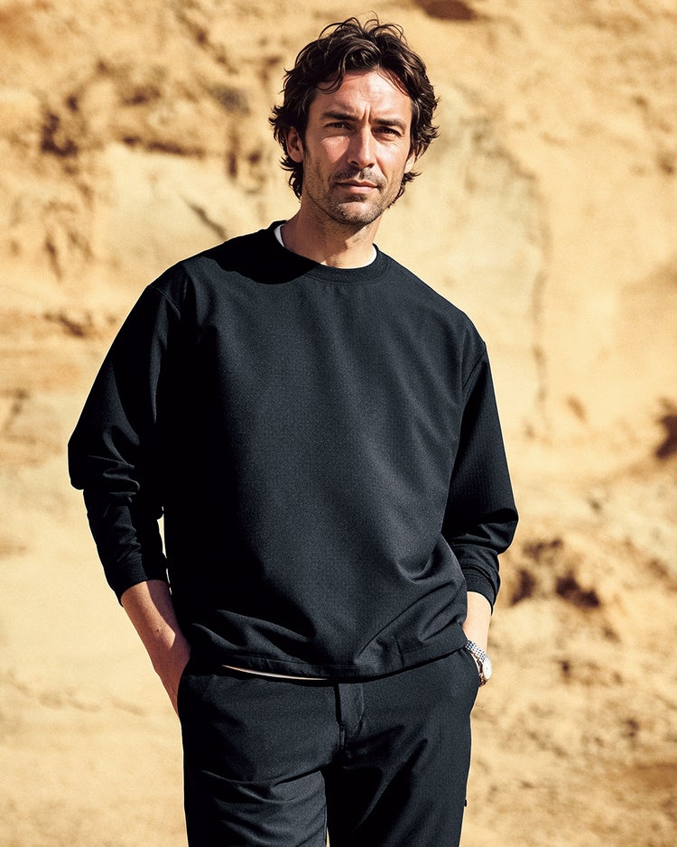 ナイロール近赤外線対策・遮熱プルオーバー 詳細画像 ダークネイビー 1