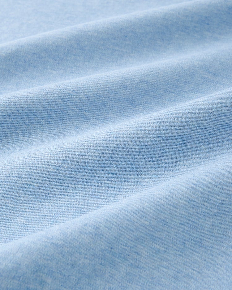 ドゥクラッセT・スウェットシャツ長袖 詳細画像 杢サックス 2