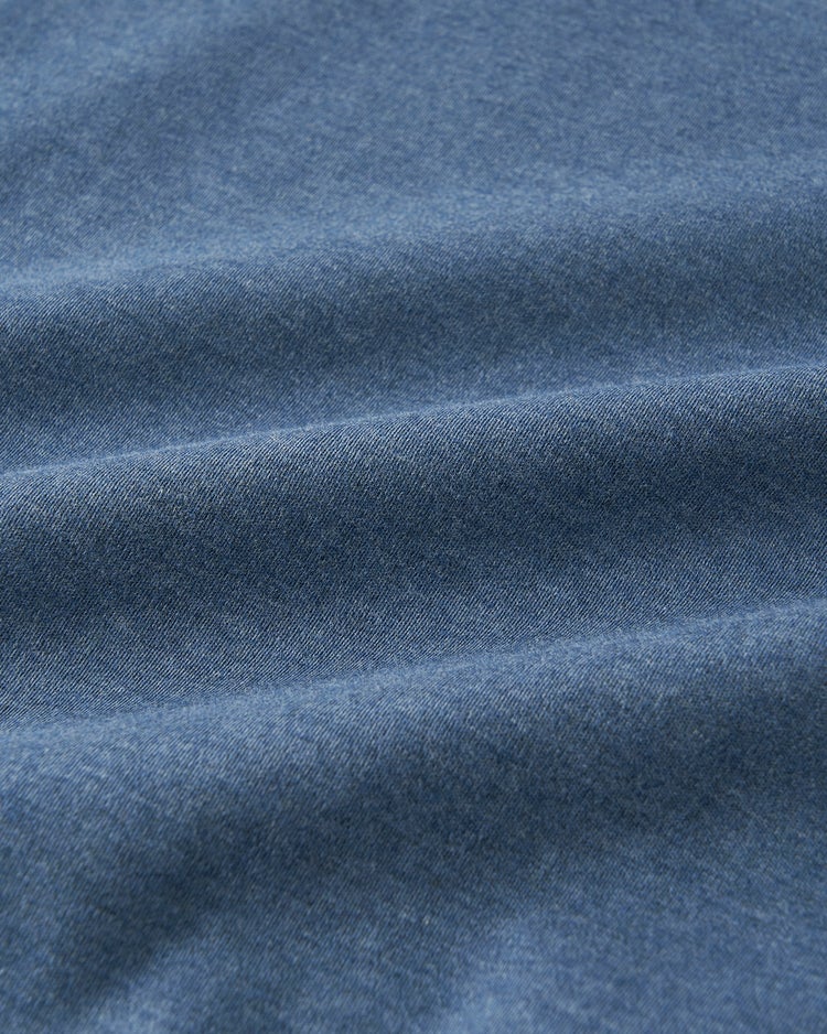ドゥクラッセT・スウェットシャツ長袖 詳細画像 杢ブルー 2
