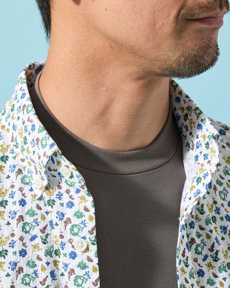 ジャケット専用ドレスT半袖 詳細画像 グレー 3