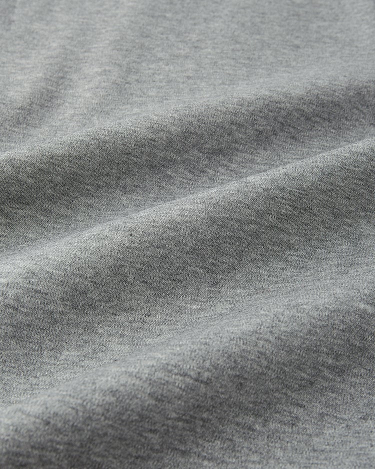 接触冷感・綿100%オーバーサイズT・5分袖 詳細画像 杢グレー 3