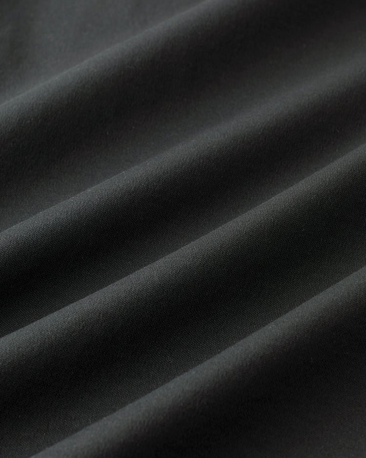 接触冷感・綿100%オーバーサイズポロ・5分袖 詳細画像 チャコール 3