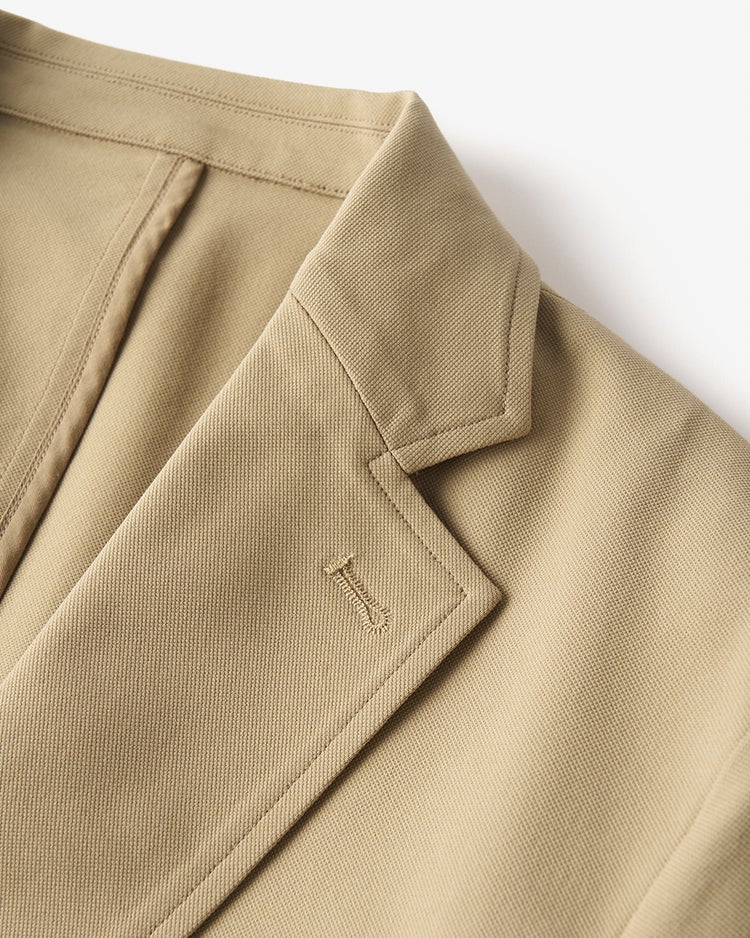 超伸縮T800ジャージ楽ジャケット 詳細画像 ベージュ 2