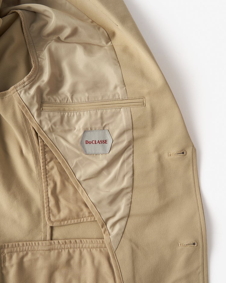 超伸縮T800ジャージ楽ジャケット 詳細画像 ベージュ 3