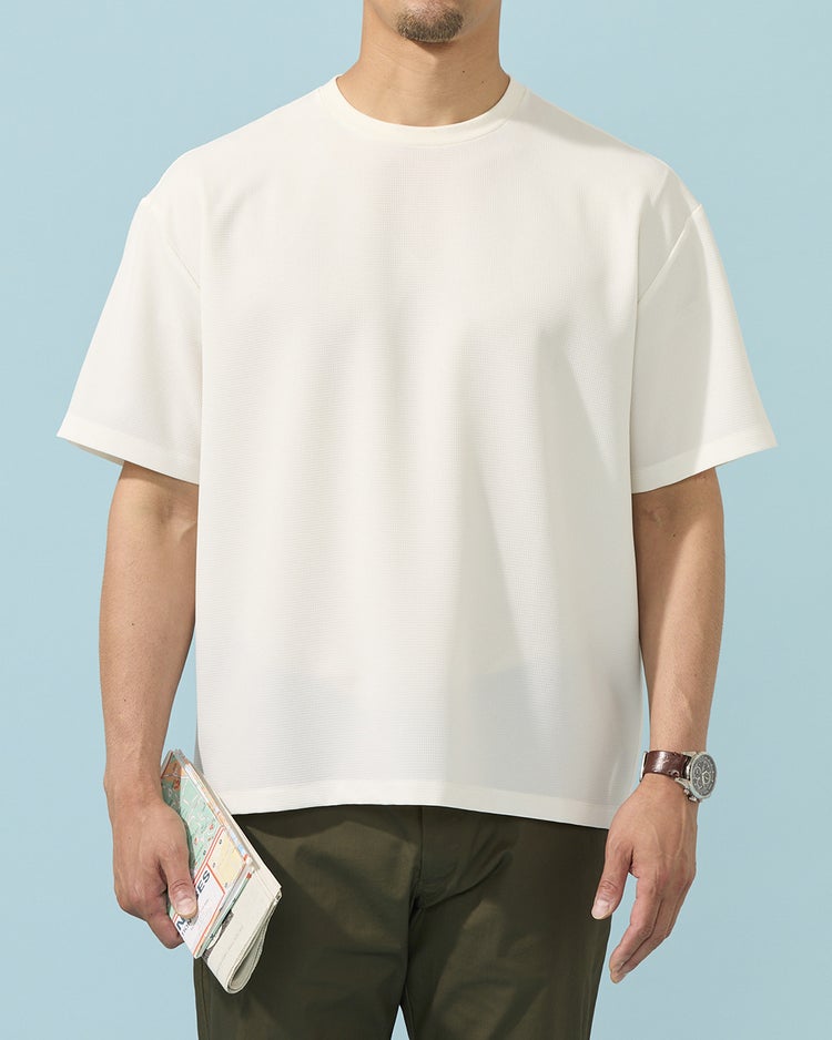 スーパー高性能アクティブTシャツ 詳細画像 オフホワイト 3