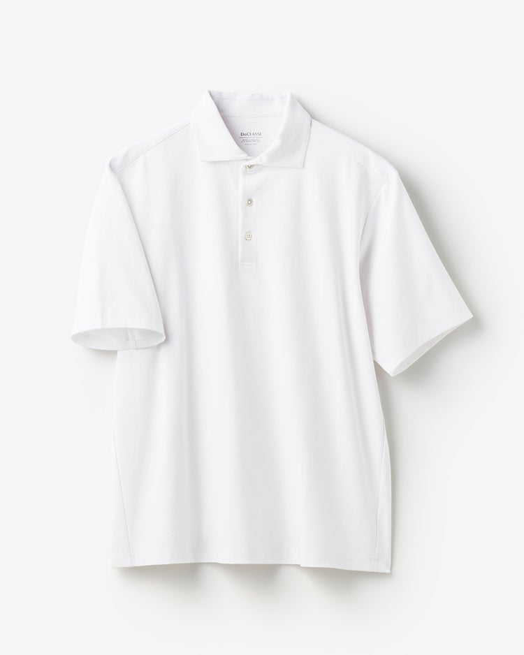 ジャケット専用ドレスポロ半袖 詳細画像 ホワイト 1