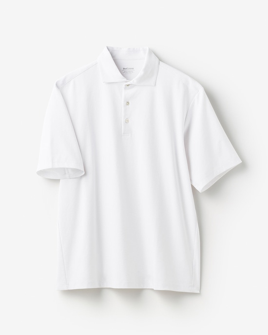 ジャケット専用ドレスポロ半袖