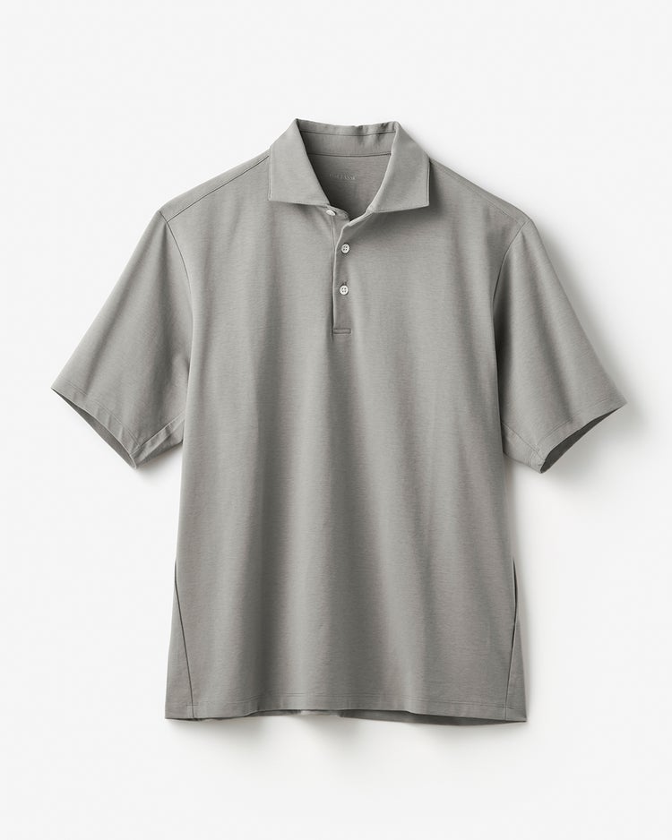 ジャケット専用ドレスポロ半袖 詳細画像 グレー 3
