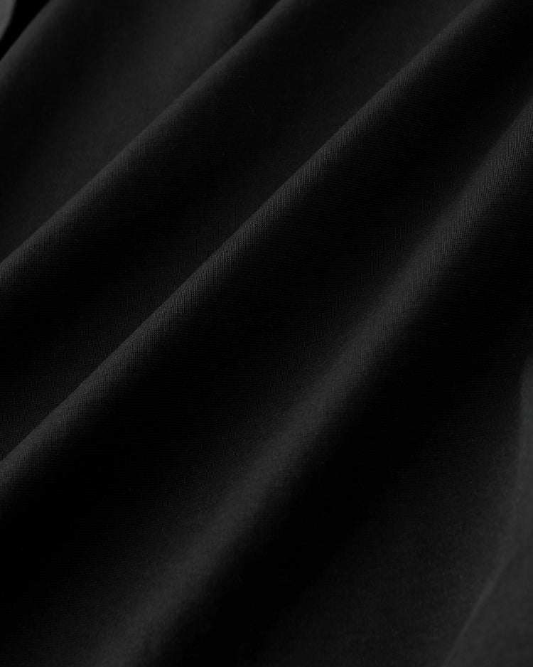 ジャケット専用ドレスポロ半袖 詳細画像 ブラック 2